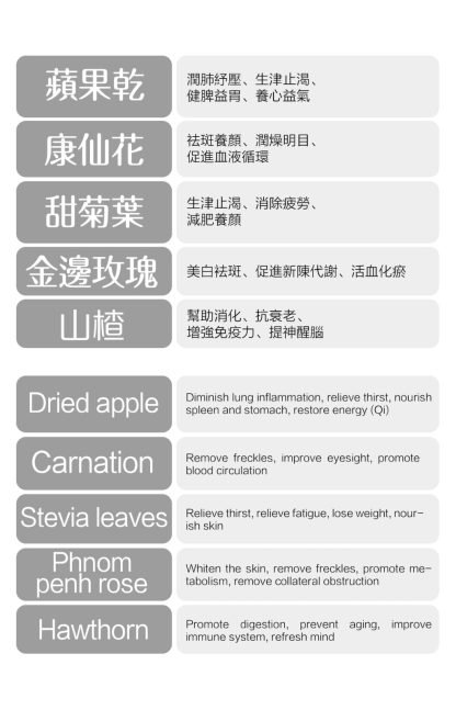 Apple Beauty Tea - 蘋果美顏茶 - Image 3