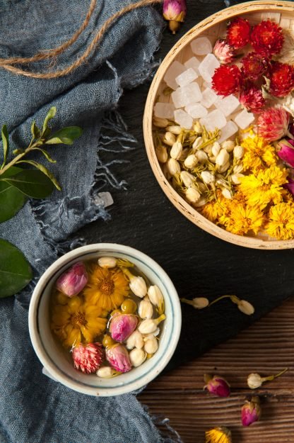 Jasmine Rose Tea - 茉莉玫瑰茶 - Image 3