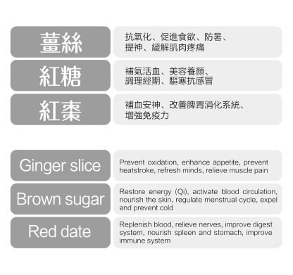 Red Sugar Ginger Tea - 紅糖薑棗茶 - Image 3