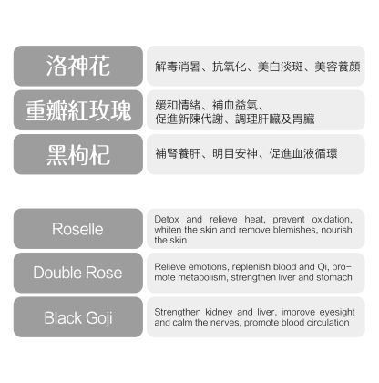 Black Goji Roselle Tea - 黑枸杞洛神花茶 - Image 4